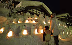 冬天的活动“雪人祭”